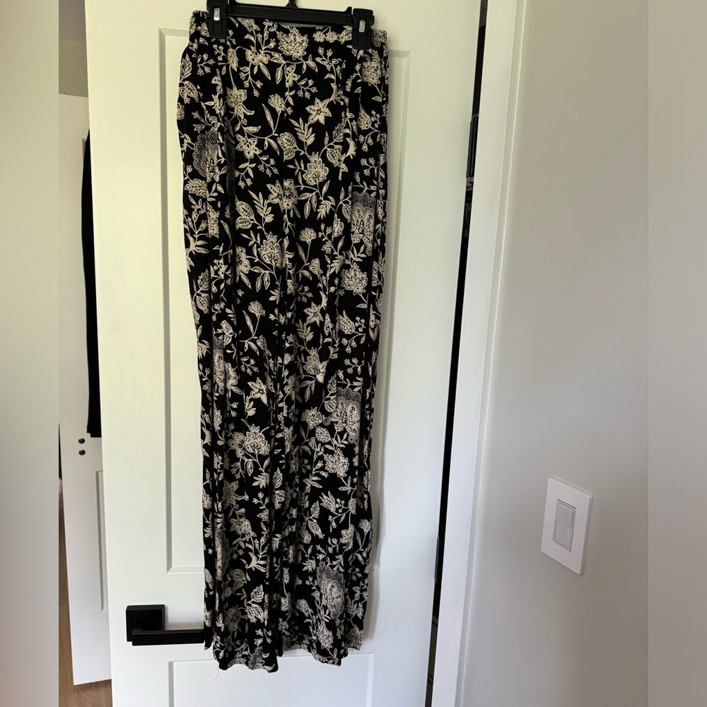Francesca patterned flared pants